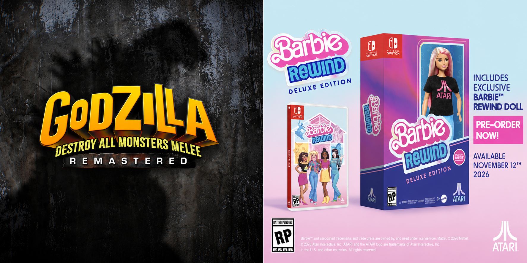 Not Even GTA 6 Is Keeping Barbie and Godzilla Out of November.